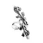 Image 4 of Silver ring with starry sky