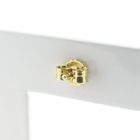 Image 5 of Two-tone gold stud earrings