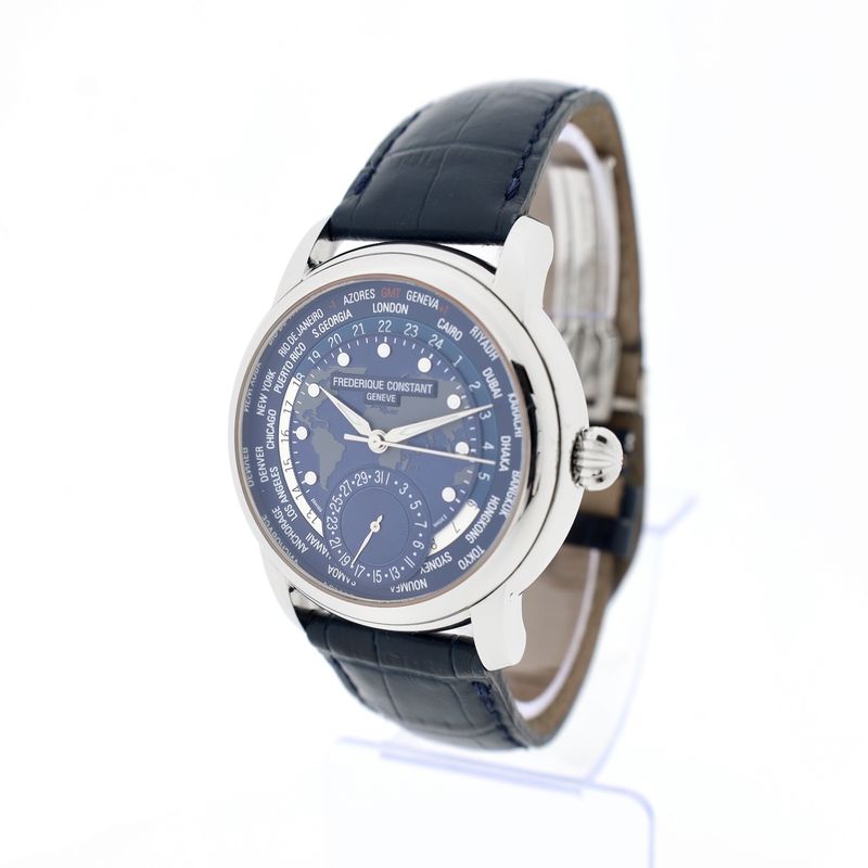 Image 3 of Frederique Constant Classic Worldtimer FC-718X4H4/6; Automatic men's watch