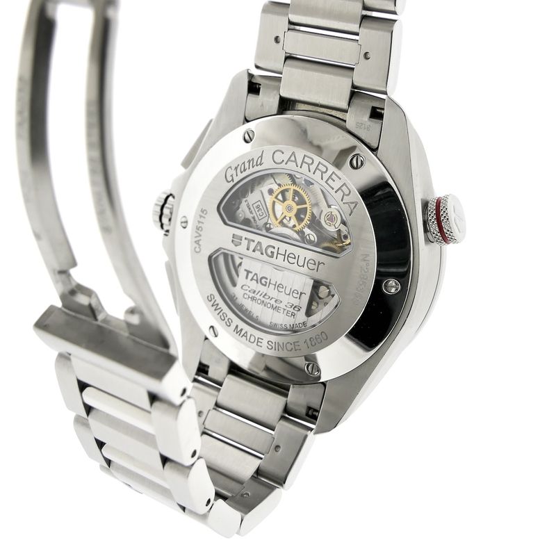 Image 13 of TAG Heuer Grand Carrera 'Calibre 36' CAV5115; Chronograph men's watch