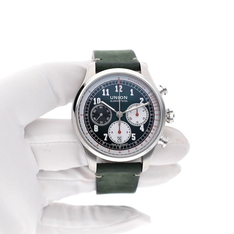Image 8 of Union Glashütte Belisar D009.427.16.092.00; Chronograph men's watch
