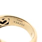 Image 7 of Tirisi gold ring with diamonds; Approx. 0.85 ct.