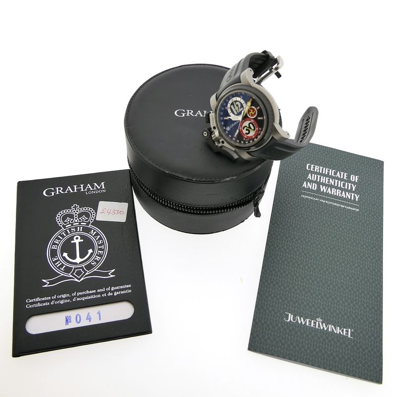 Image 18 of Graham Chronofighter 'Isle of Man' Limited Edition 20VK1; Chronograph men's watch