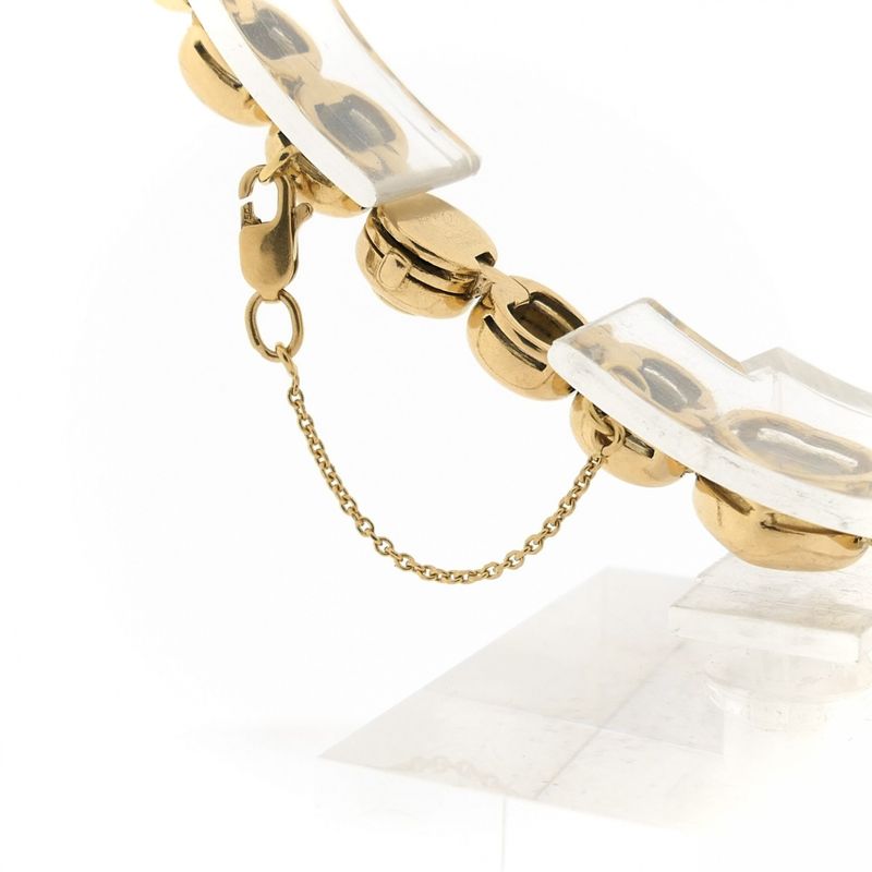 Image 13 of Chopard gold bracelet with diamonds; 1.98 ct.