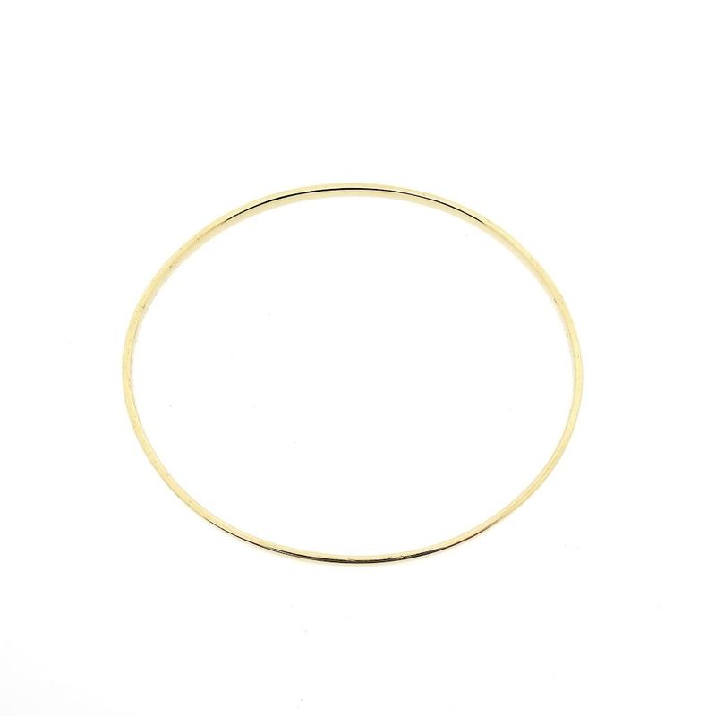 Image 3 of Gold slave bracelet; Size M/L