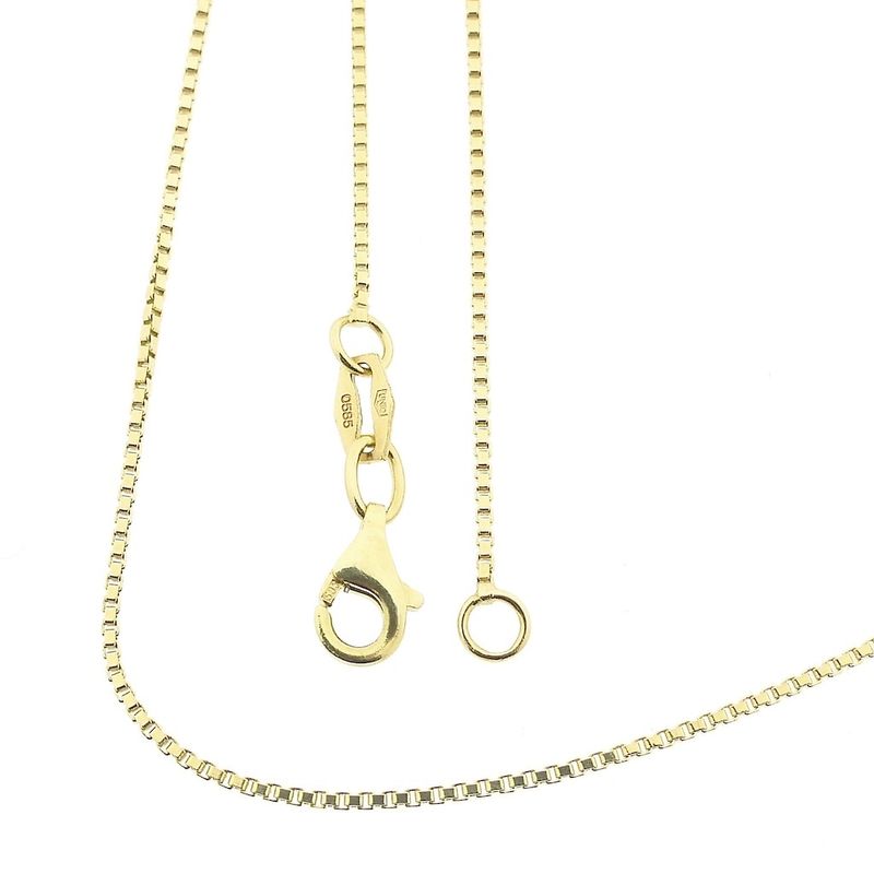 Image 1 of Golden Venetian link chain | 46.5 cm