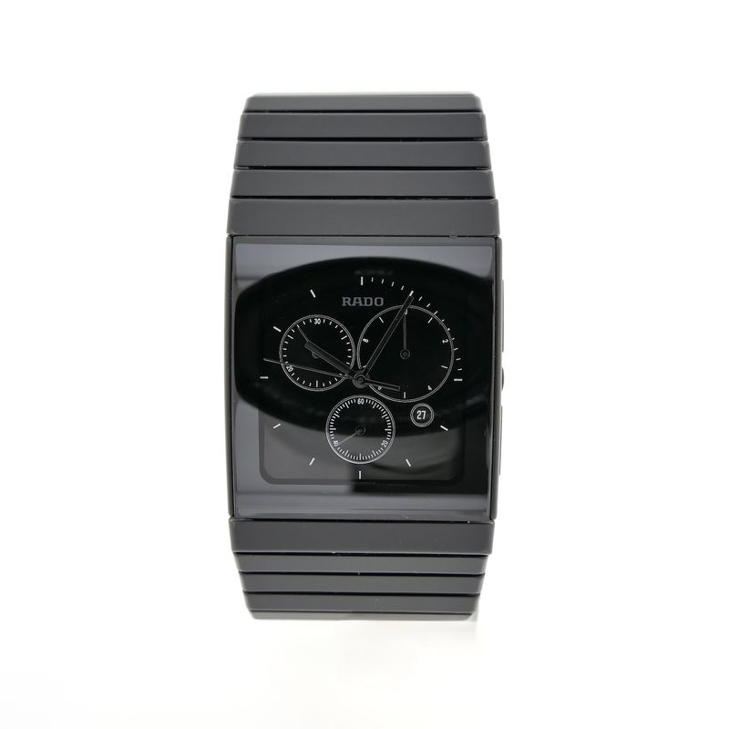 Image 1 of Rado Diastar Ceramica Chronograph 538.0715.3; High-Tech Ceramic men's watch