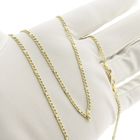 Image 2 of Two-tone gold Figaro link chain | 58.5 cm