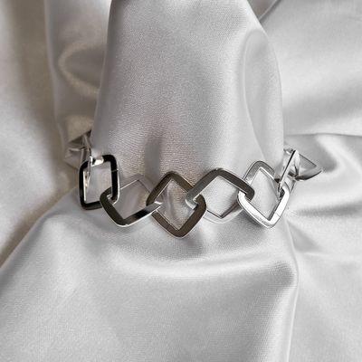 Image 2 of Silver fantasy link bracelet