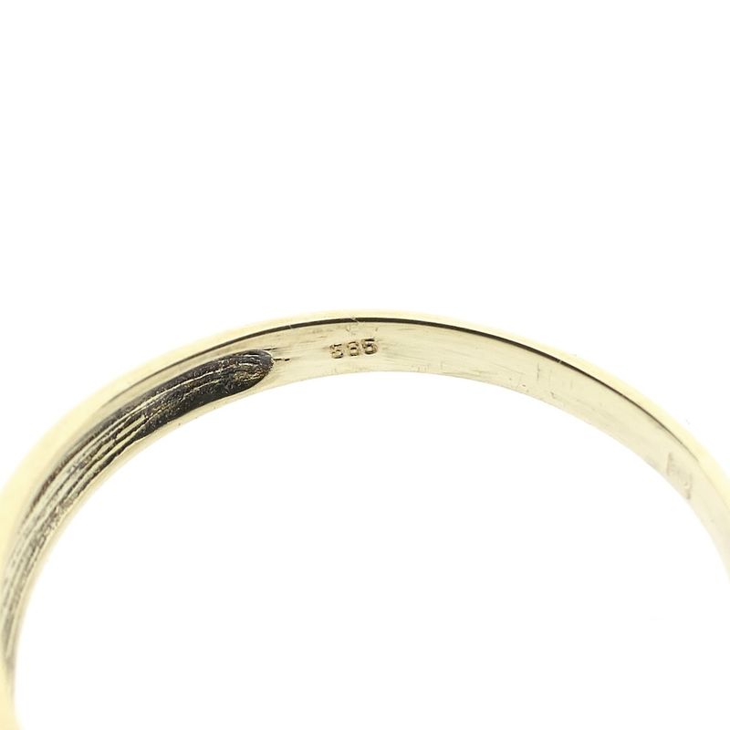 Image 6 of Gold ring with diamond | 0.02 ct.