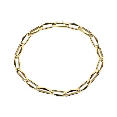 Image 1 of Gold closed for ever bracelet | 20.5 cm