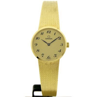 Image 1 of Omega Geneva 'Cocktail Watch'; 14k gold women's watch
