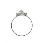 Image 2 of Silver ring with Zeeland button