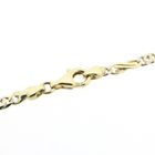 Image 3 of Two-tone gold infinity link chain