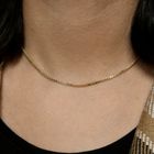 Image 8 of Golden Venetian link chain