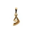 Image 4 of Gold pendant with zirconia
