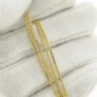 Image 7 of Gold gourmet link chain | 45.5 cm