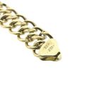 Image 5 of Gold French gourmet link bracelet