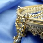 Image 7 of Gold jasseron link chain | 45 cm