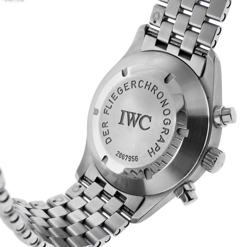 Image 15 of IWC Pilot Chronograph IW3706-007; Automatic men's watch