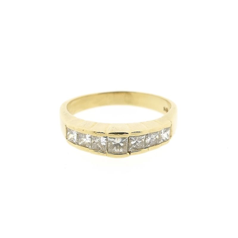 Image 3 of Gold ring with diamond | 0.96 ct.