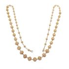 Image 4 of 18K Vintage Gold Fantasy Link Chain | 76 cm