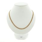 Image 1 of Gold gallery wire link chain | 46.5 cm