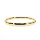 Image 1 of Gold smooth slave bracelet; Size M/L