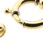 Image 11 of Golden Panther Link Necklace with Sapphire | 45 cm