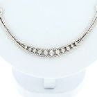 Image 3 of White gold necklace with diamonds