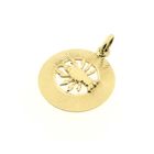 Image 5 of Gold zodiac sign pendant; Cancer | Fabiola