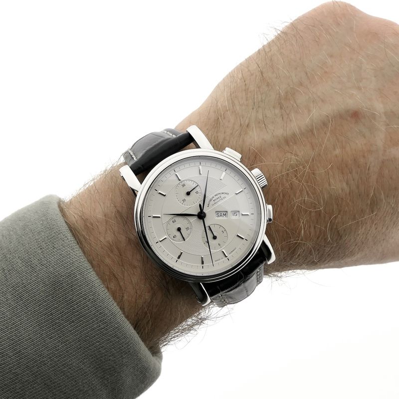 Image 13 of Mühle Glashütte Teutonia II Chronograph M1-30-90; Automatic men's watch