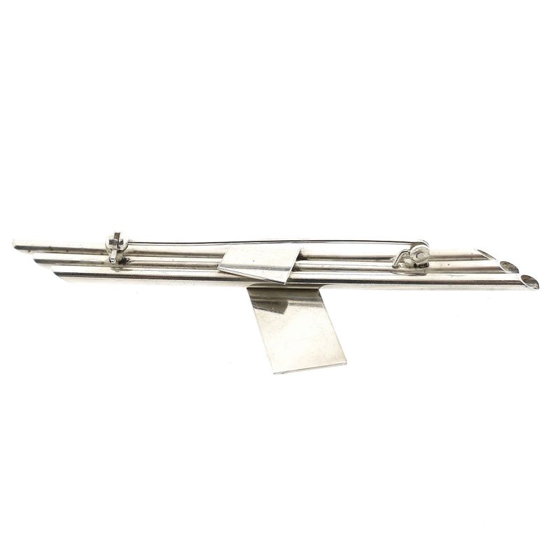 Image 7 of Silver Modern Fantasy Brooch