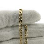 Image 3 of Gold Figaro link bracelet | 20.5 cm