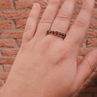 Image 4 of 8-karat ring with garnet stones | Vintage