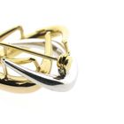 Image 6 of Tricolor gold dynamic brooch