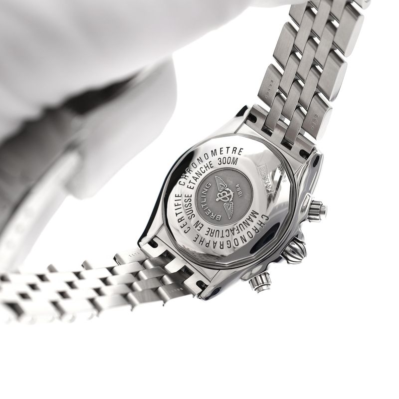 Image 10 of Breitling Chronomat Evolution 'Mother of Pearl' A13356; Chronograph men's watch