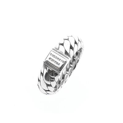 Image 1 of Silver Buddha to Buddha ring | Ben XS