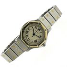 Image 5 of Cartier Santos Octagon 187903; Gold/steel ladies' watch