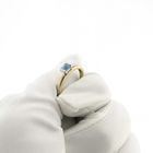 Image 8 of Gold ring with aquamarine