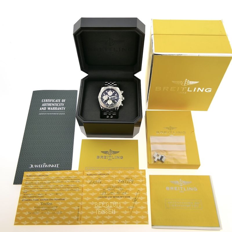 Image 21 of Breitling Chronomat Evolution A13356; Chronograph men's watch