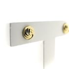 Image 3 of Golden subtle stud earrings