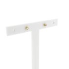 Image 3 of Gold solitaire stud earrings with diamonds; 0.12 ct.