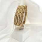 Image 11 of Vintage gold fantasy link bracelet.