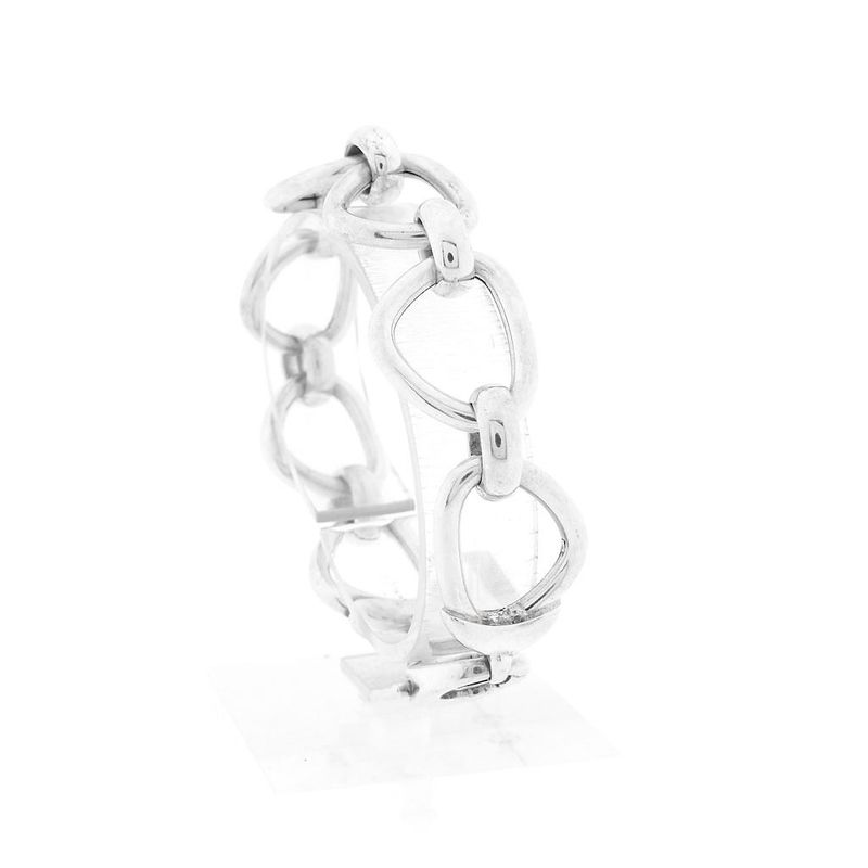 Image 1 of Silver fantasy link bracelet