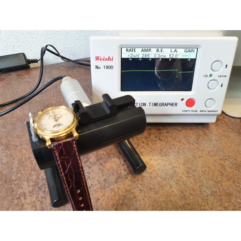 Image 6 of Revue Thommen Triple-calendar; Automatic men's watch with moon phase