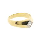 Image 5 of Gold solitaire ring with diamond