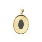 Image 8 of Vintage gold pendant with garnet