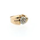 Image 4 of Rose gold entourage ring with diamonds; 0.25 ct.