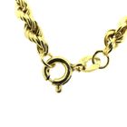 Image 8 of Gold twisted link chain | 45 cm